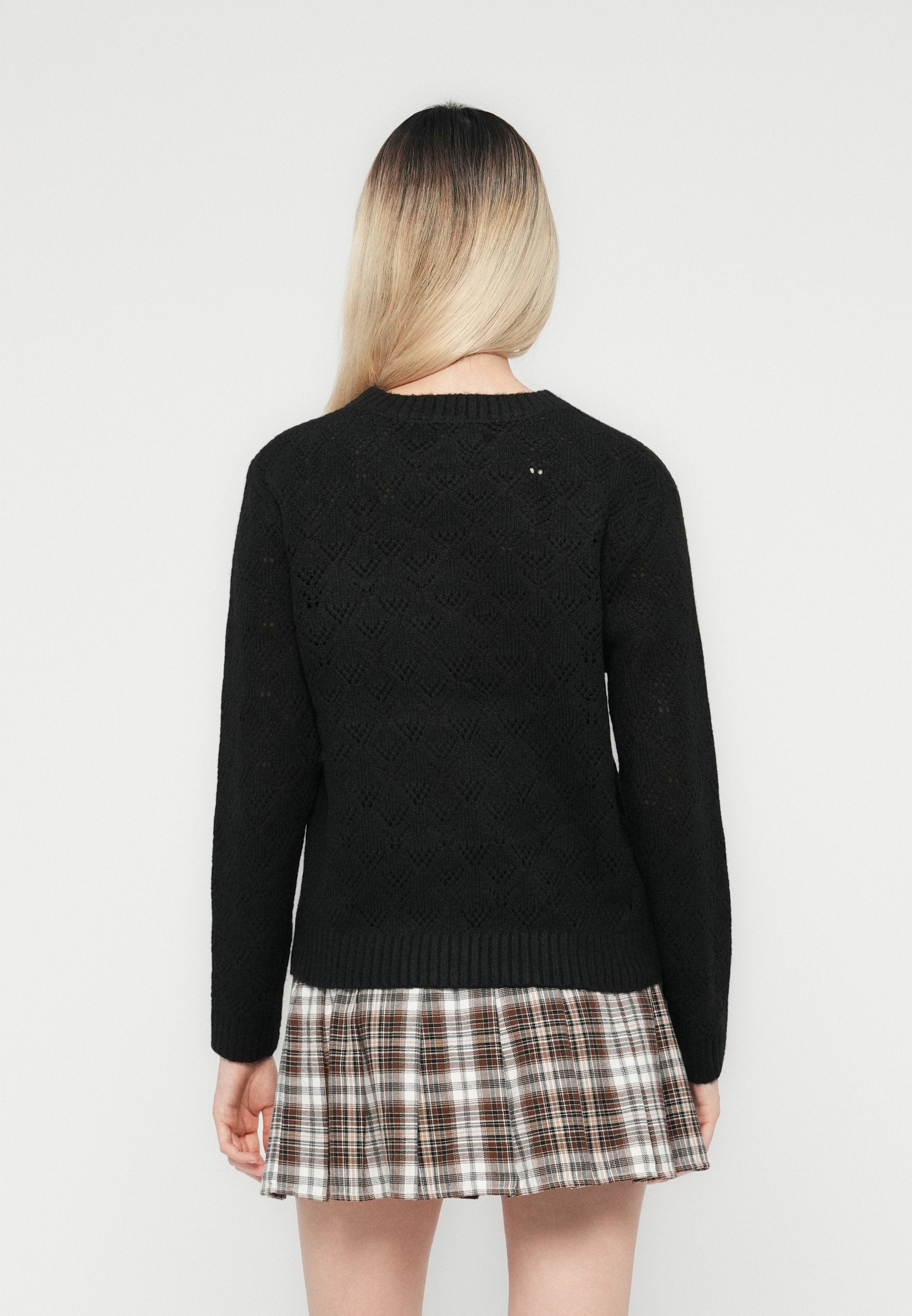 JDY JDYAMANDA LIFE O-NECK PULLOVER