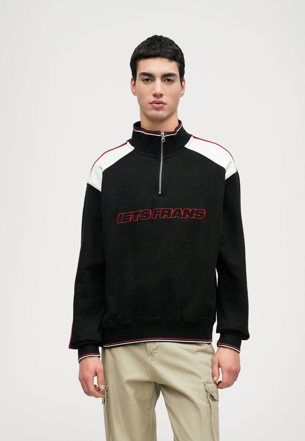 iets frans... QUARTER ZIP UNISEX