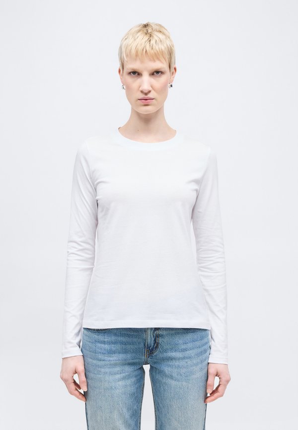Vero Moda Tall VMPAULINA  - Long sleeved top - bright white