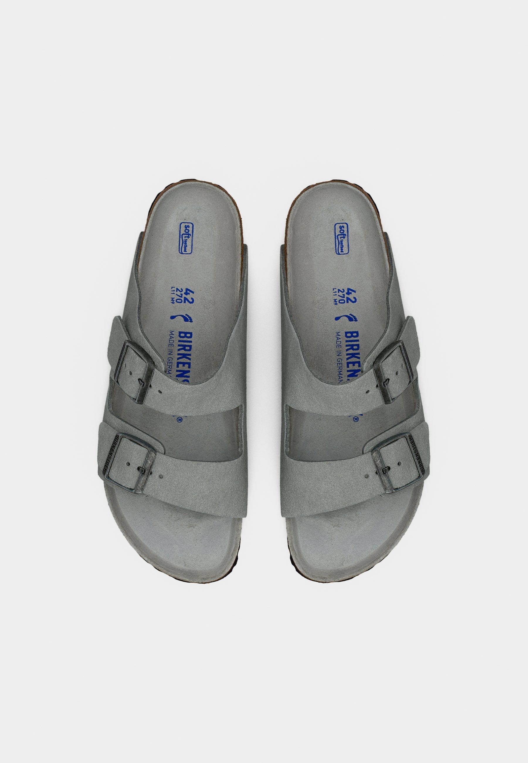 Birkenstock ARIZONA SFB LEVE PURE SAGE TONAL FBS NARROW UNISEX
