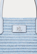 Lauren Ralph Lauren MÉLANGE WOVEN STRAW LARGE BRIE TOTE BAG