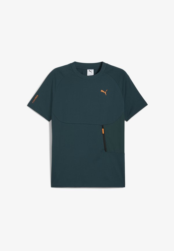 Puma Print T-shirt - green terrain