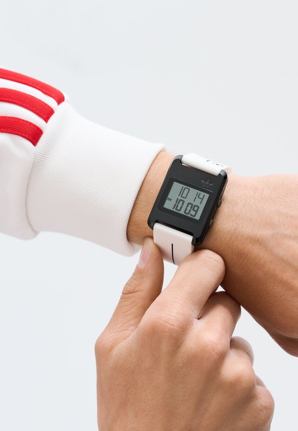 adidas Originals RETRO POP THREE - Digital watch - white