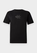 Calvin Klein Jeans SS CLASSIC FOIL MONOLOGO TEE - Print T-shirt - black