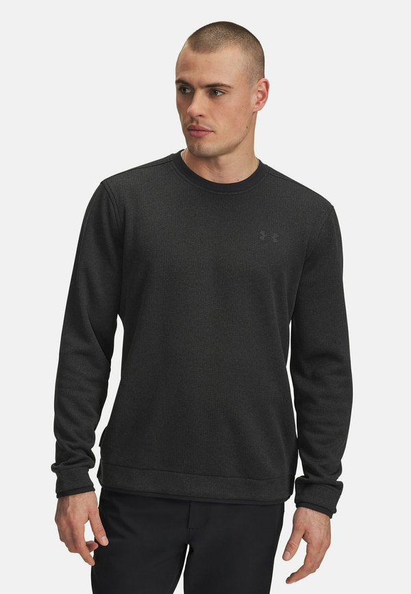 Under Armour SWEATERFLEECE - Long sleeved top - black