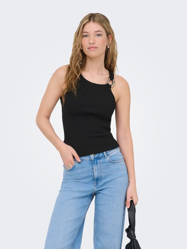 ONLY Knitted ONLMEDDI Knitted - Top - black