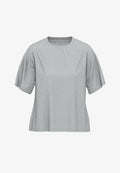 TOM TAILOR Basic T-shirt - grau-mittel-melange
