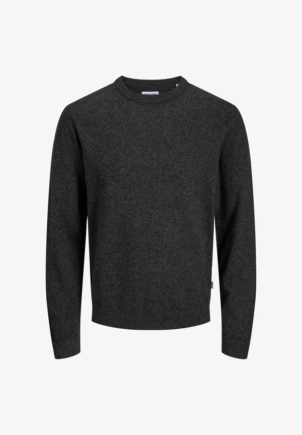 Jack & Jones Knitted Plain Knitted - Jumper - black beauty