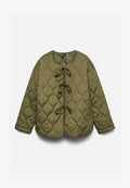 Vero Moda Quilted VMSABINE Quilted - Light jacket - rifle green
