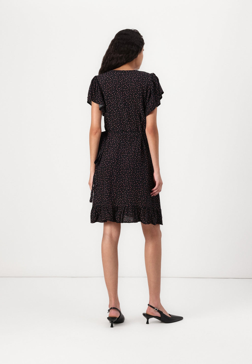VILA VIABIA WRAP DRESS