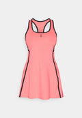 Nike Performance NIKECOURT ADVANTAGE DRESS NOVELTY - Sports dress - sea coral/black