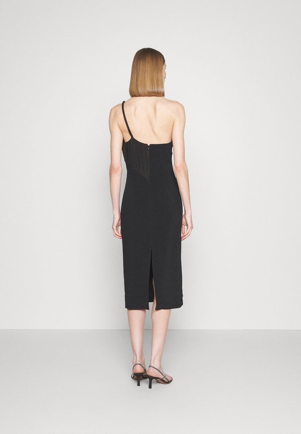 Et Ochs MONICA TWIST BODICE MIDI DRESS