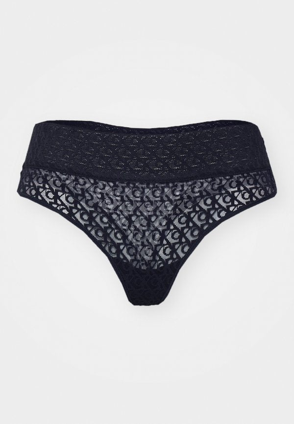 Calvin Klein Underwear BRAZILIAN ICON LOGO LACE - Brazilians - black