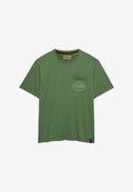 Superdry & Co SUPERDRY TRADE LOOSE T-SHIRT.. - Print T-shirt - black forest green