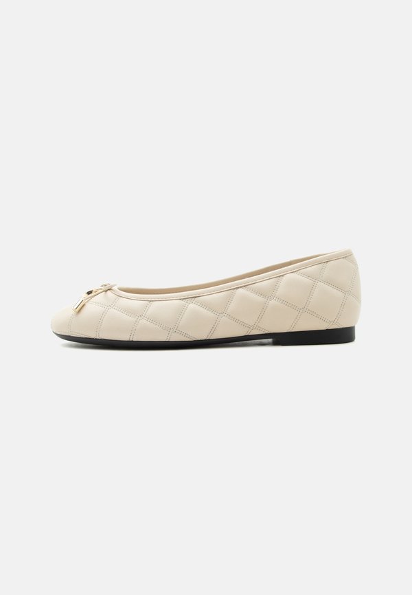 Tommy Hilfiger CHARM QUILTED - Ballet pumps - classic beige
