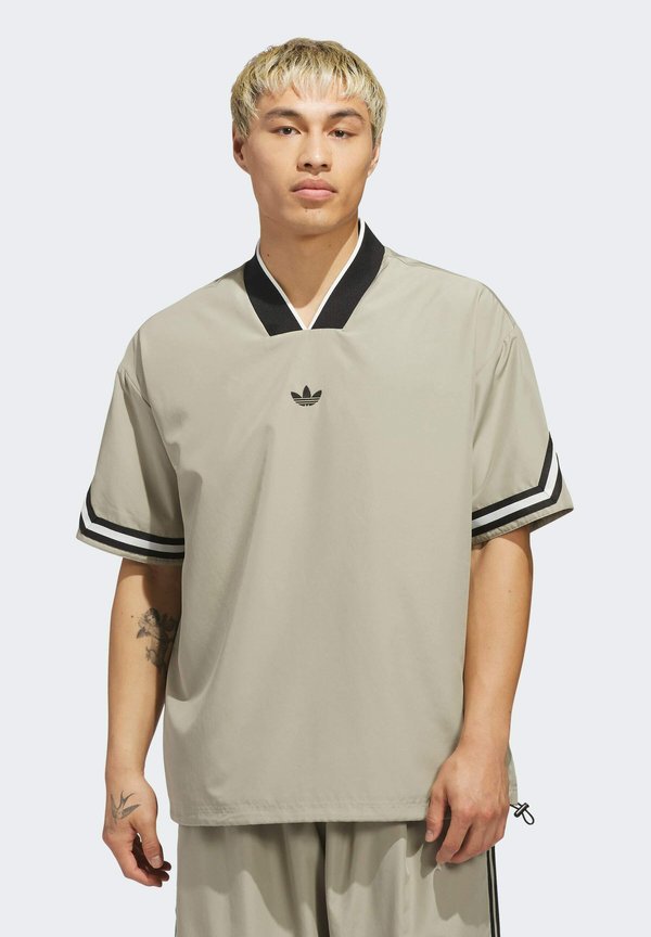adidas Originals WARM UP - Print T-shirt - cargo