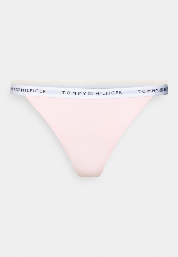 Tommy Hilfiger REPEAT LOGO WAISTBAND TANGA THONG - Thong - light pink