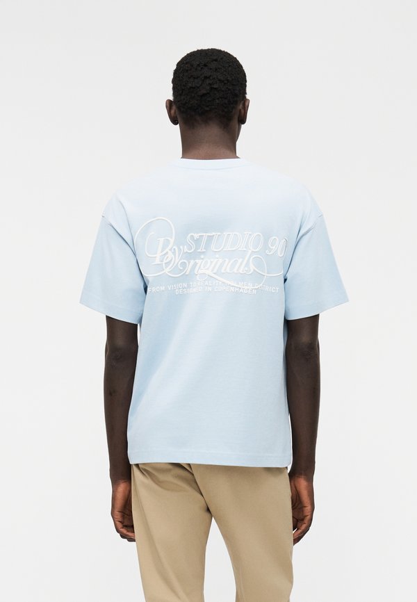 Jack & Jones JORNIAGARA TEE CREW NECK - Print T-shirt - blue