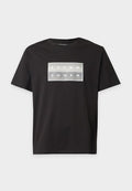 Jack & Jones JCOFUSION BOX PRINT TEE SS CN SN - Print T-shirt - black