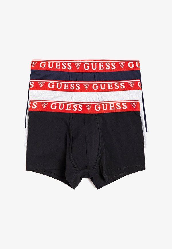 Guess BRIAN HERO 3 PACK - Trunks - grau