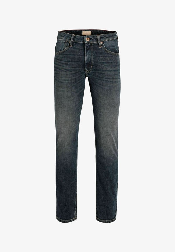 Jack & Jones REGULAR FIT JEANS JJICLARK JJDUKE JJ 696 NOOS REGULAR FIT JEANS - Straight leg jeans - blue denim
