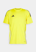 adidas Performance TIRO24 JERSEY - Sports T-shirt - team yellow/white