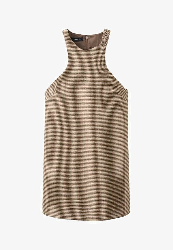 Mango Day dress - medium brown