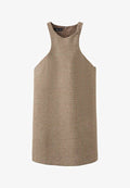 Mango Day dress - medium brown