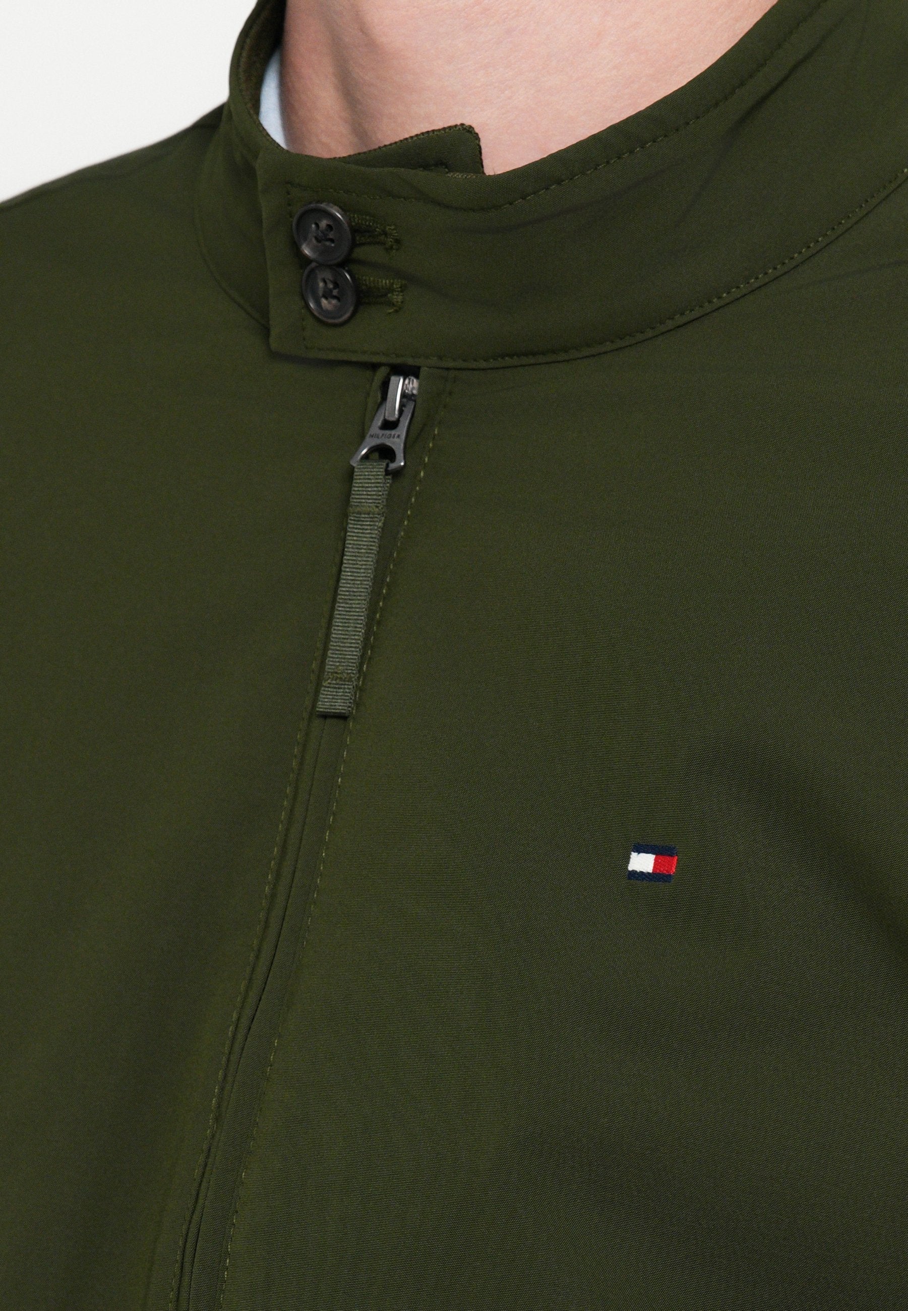 STAND-UP COLLAR RELAXED HARRINGTON JACKET Media 6