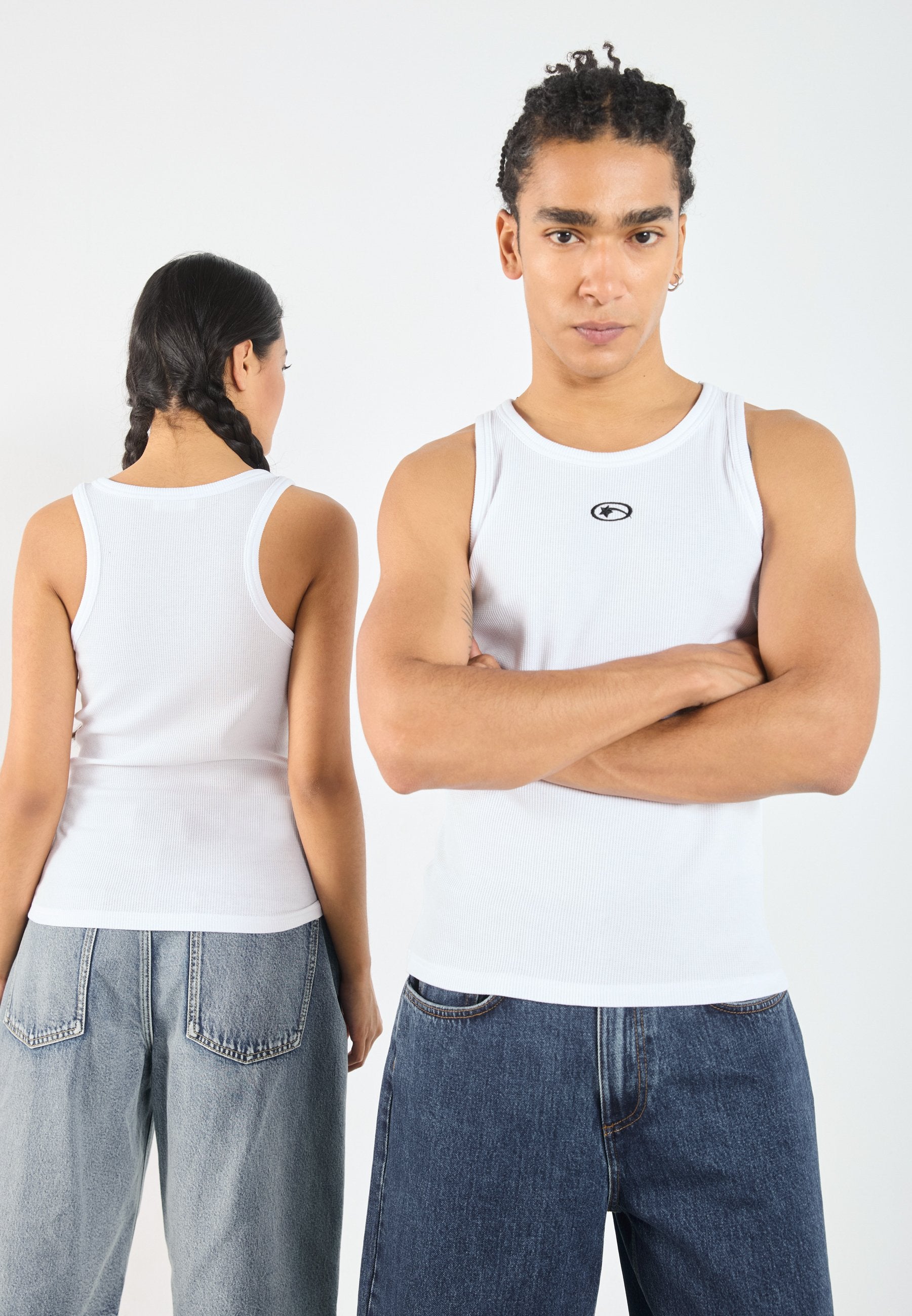 YOURTURN UNISEX WAFFLE MUSCLE FIT