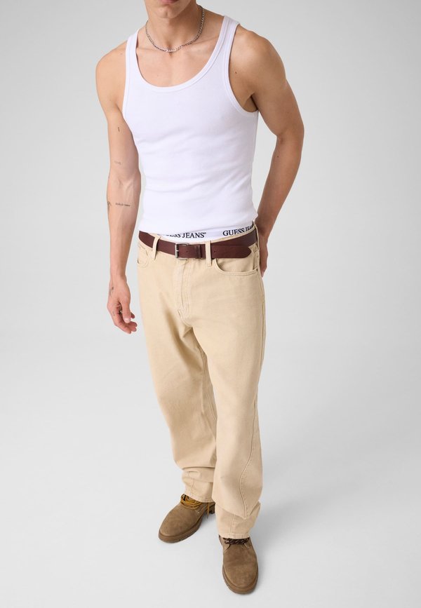 Guess G18 RELAXED JEANS - Relaxed fit jeans - beige