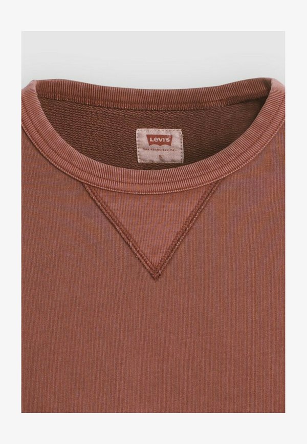 Levi's® HERITAGE CREW NG SIGNATURE GD NIAGARA MI - Sweatshirt - h chateau gray - reds