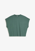 Bershka WORKER OVERSIZE - T-SHIRT 00075120 - Print T-shirt - turquoise
