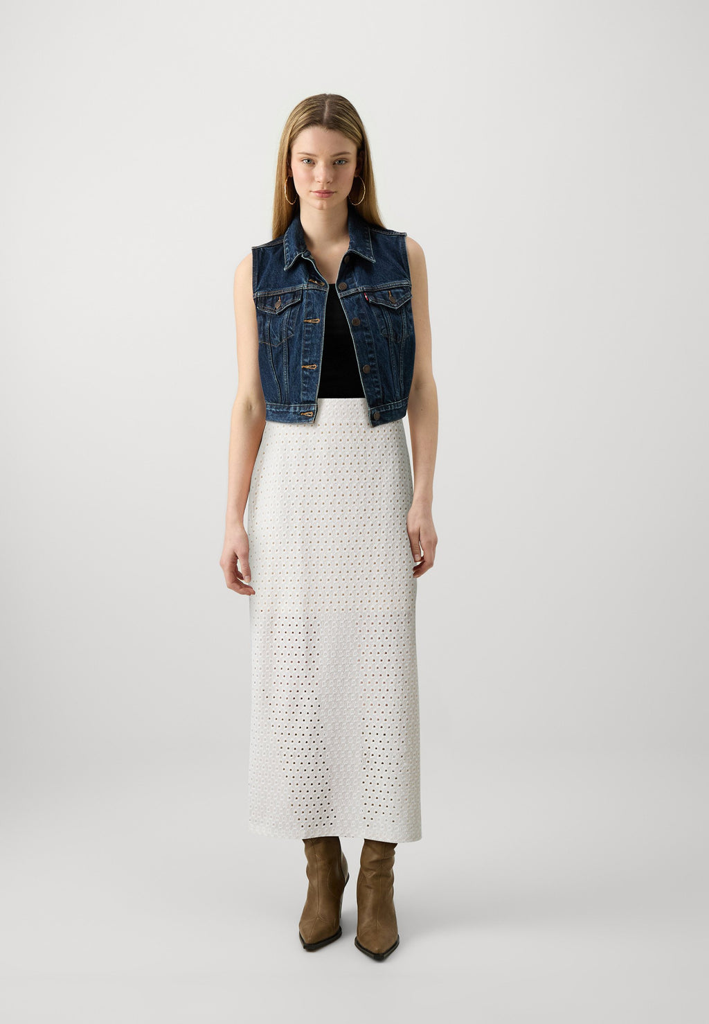 ONLY ONLMADELINE MIDI SKIRT
