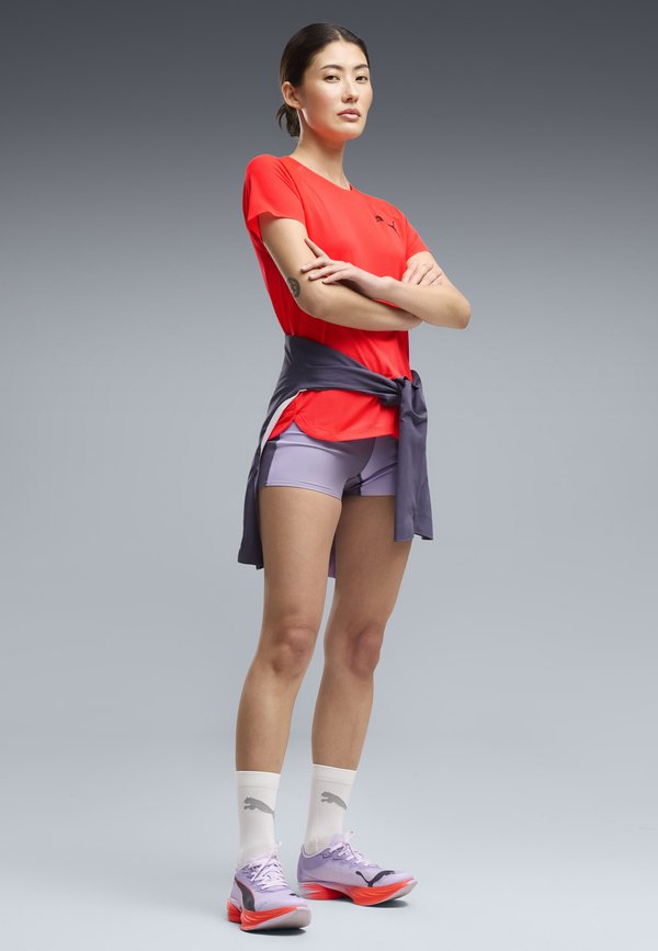 Puma LIGHTSPEED LAUFSHIRT - Sports T-shirt - ultra red