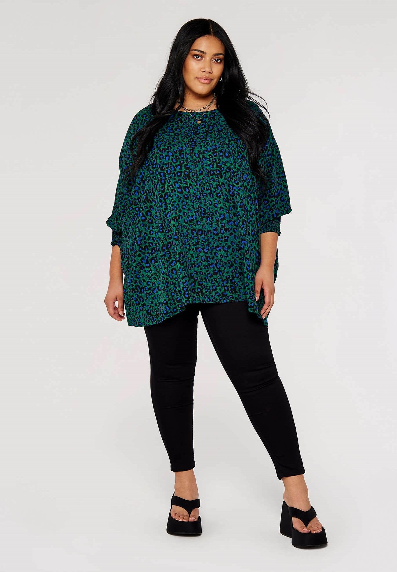 Apricot CURVE ANIMAL PRINT