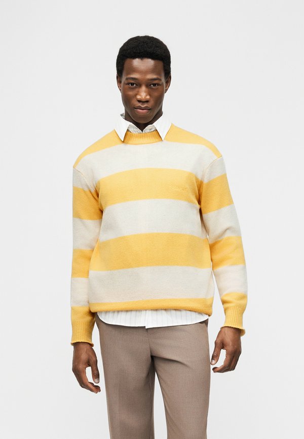 Selected SLHREUBEN RELAXED STRIPE CREW NECK