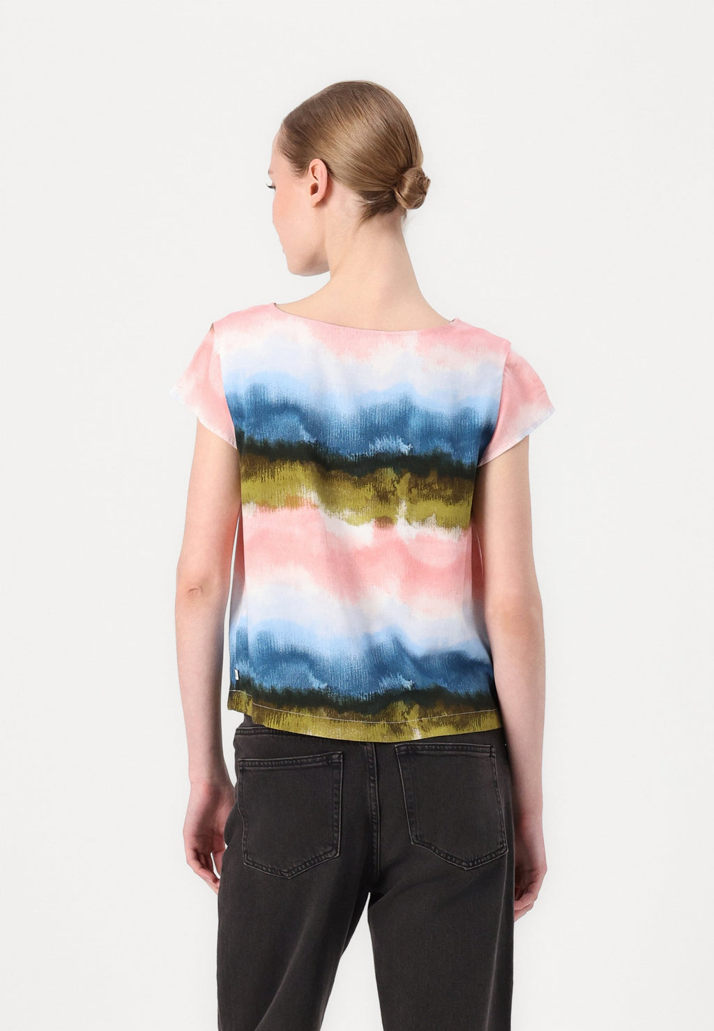 TOM TAILOR DENIM  WITH CAP SLEEVE