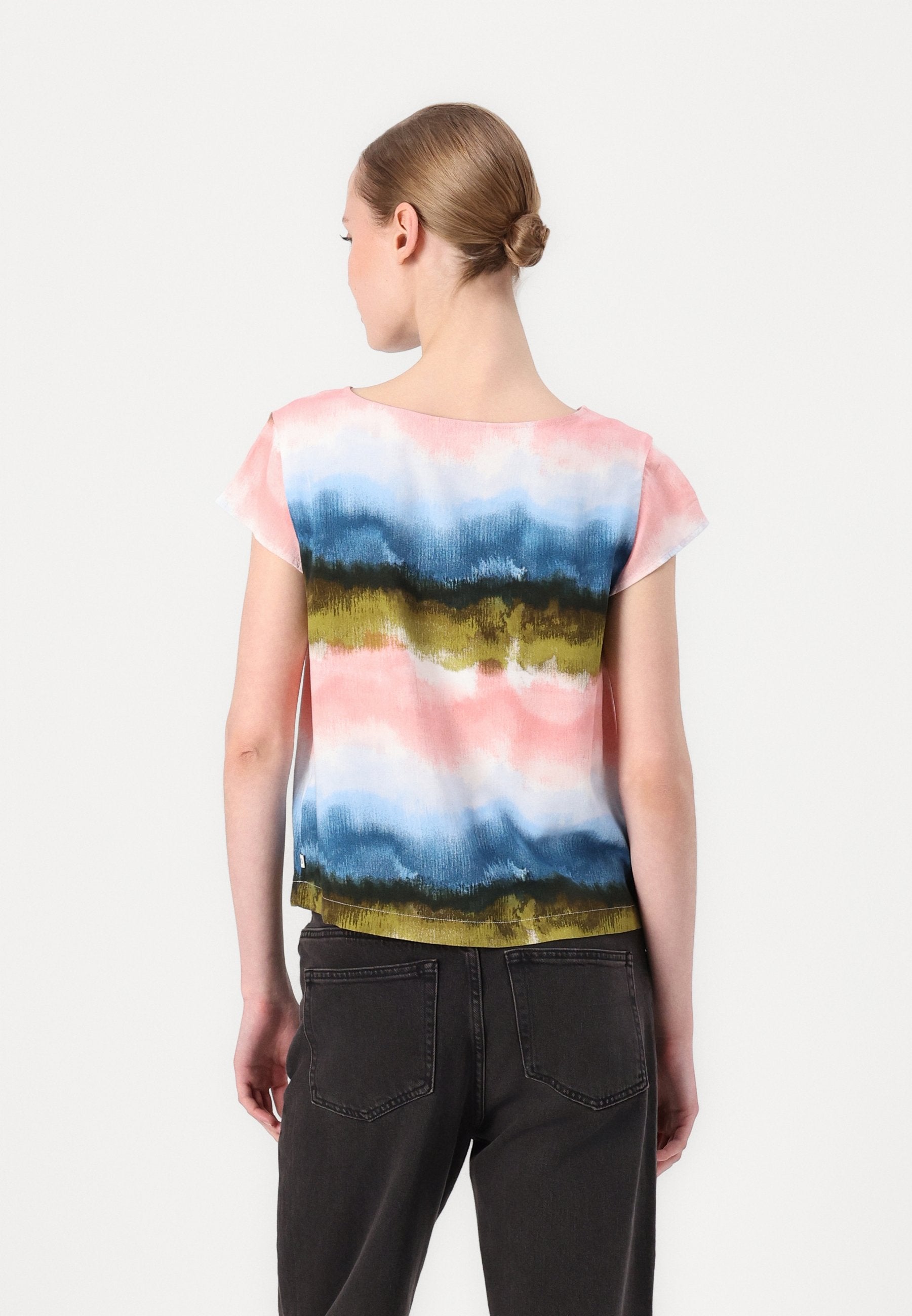 TOM TAILOR DENIM  WITH CAP SLEEVE
