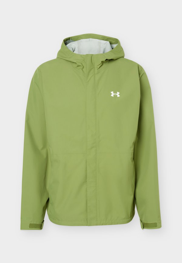 Under Armour CLOUDSTRIKE - Hardshell jacket - warm olive/white