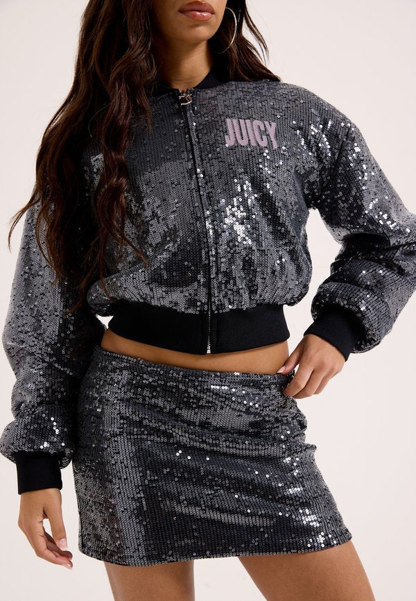 Juicy Couture SEQUIN BELT SKIRT
