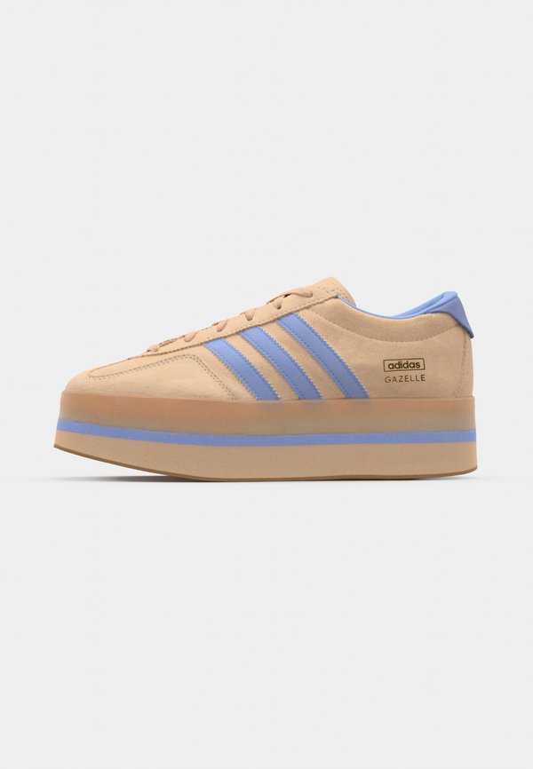 adidas Originals GAZELLE STACK W - Trainers - halo blush/blue spark