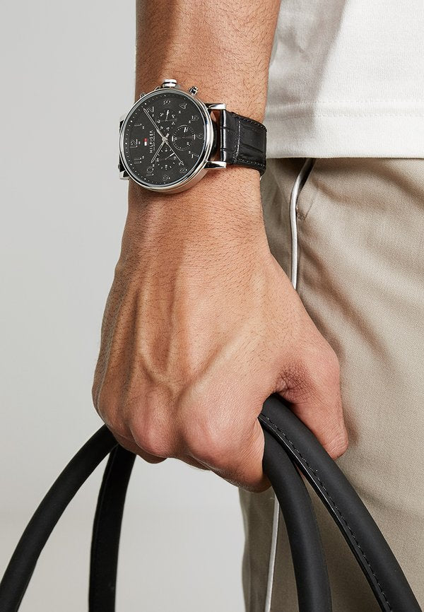 Tommy Hilfiger DANIEL - Watch - schwarz