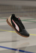 Puma TRUCO IV - Firm-ground football boots - black/ultra red/white