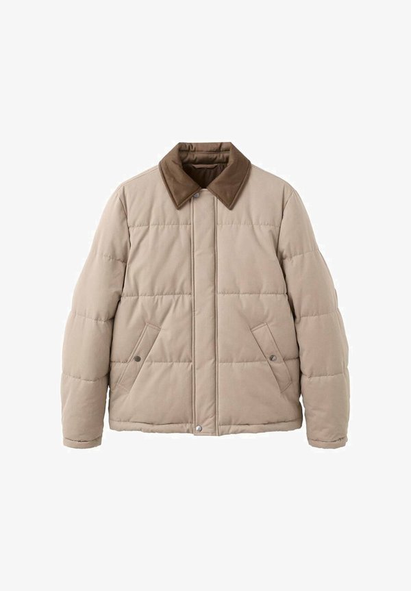 Mango Winter jacket - sand