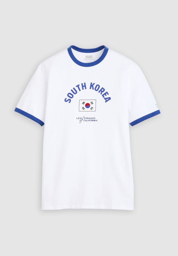 Levi's® FOOTBALL RINGER - Print T-shirt - x south korea ringer tee multi color