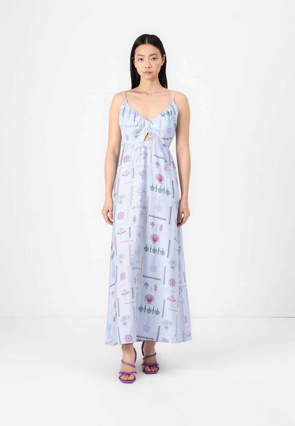Object OBJHAILEY LONG DRESS