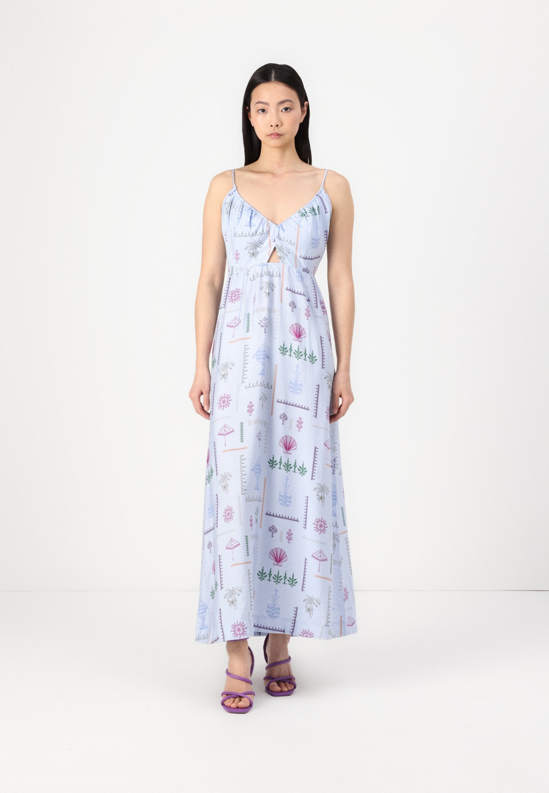 Object OBJHAILEY LONG DRESS