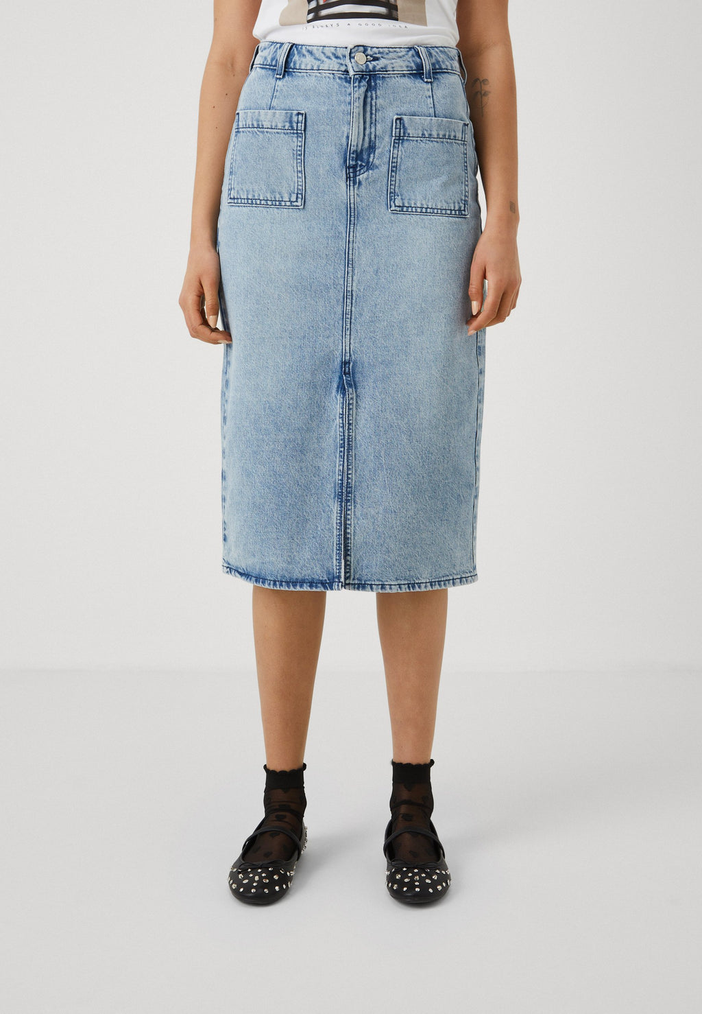 ONLLILIAN POCKET MIDI SKIRT  Media 3