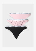 Calvin Klein Underwear ICON LOGO 5 PACK - Briefs - black/grey heather/hawaii orchid